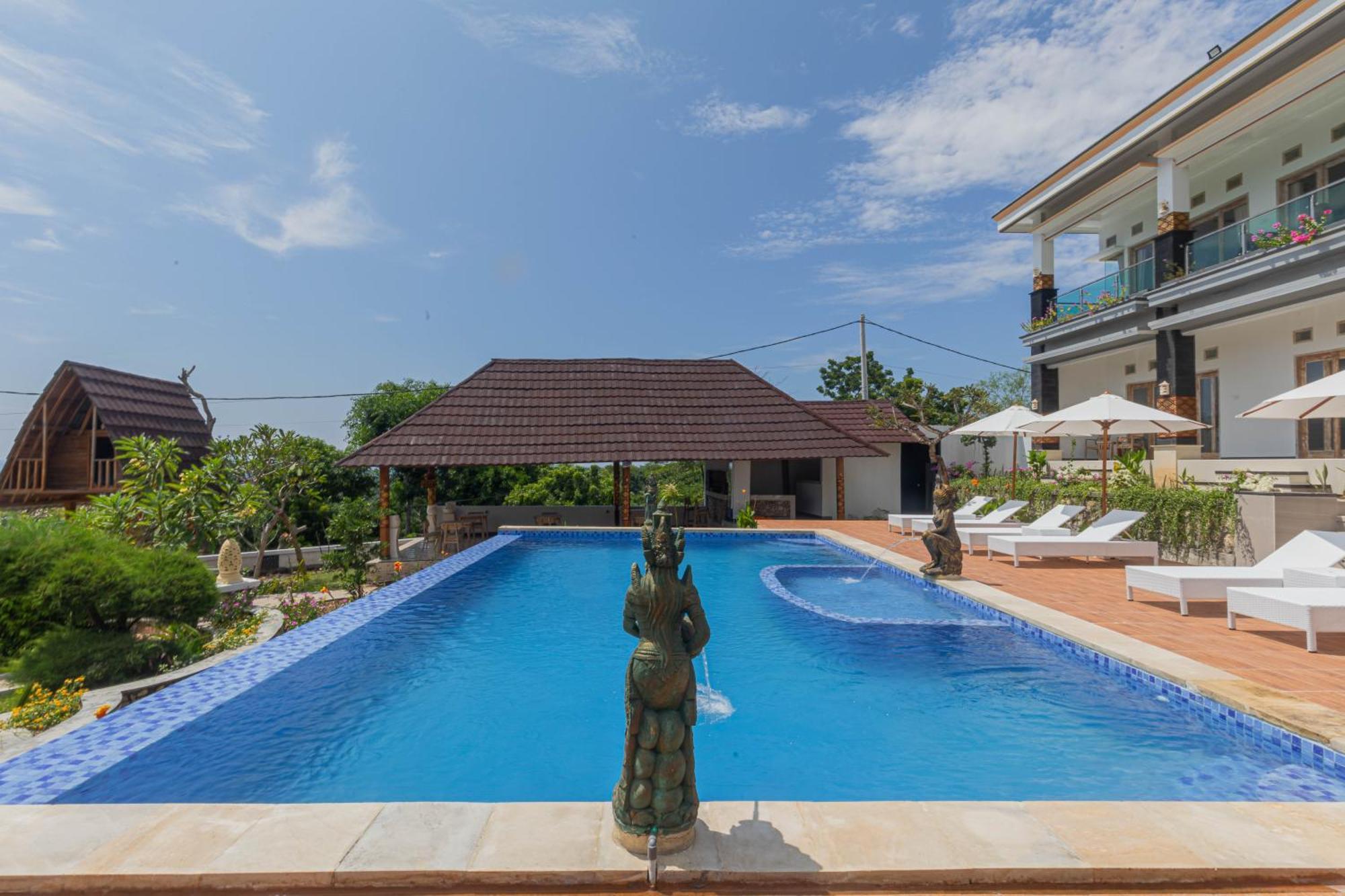 D'Arya Sea View Hotel Batununggul Bagian luar foto